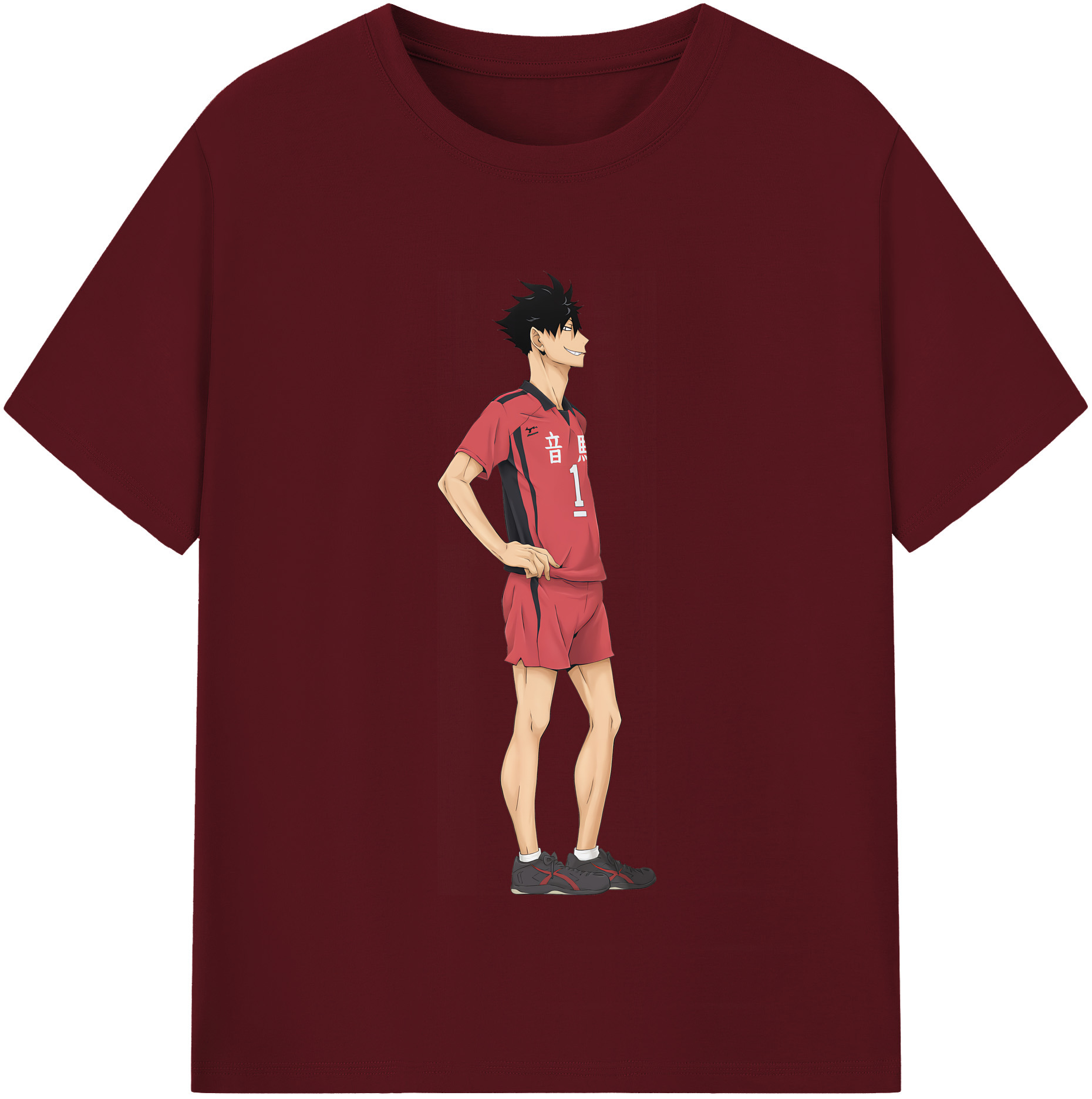 （画像用） ハイキュー!! Haikyu!! 綿100％半袖Tシャツ（フロントプリント）